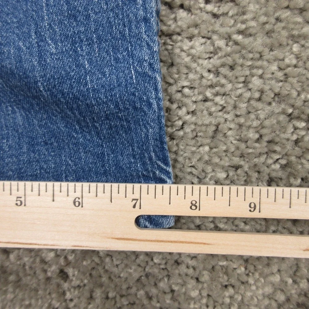 Levis Jeans Mens 30x30 Blue 559 Relaxed Straight Faded Whisker Zip Denim Pants